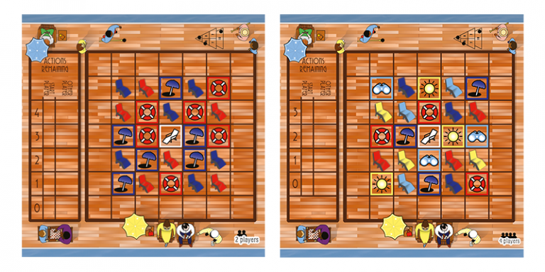 Fair 2 and 4 player boards