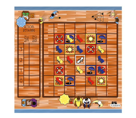 A fair 3 player board
